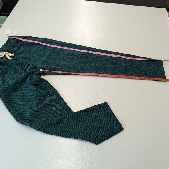 Forever 21 NWT Green Corduroy Pants and Gray Graphic Sweatshirt Size Small - Picture 5 of 16